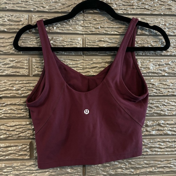 Lululemon Workout Top with Built-in Bra - Picture 4 of 5